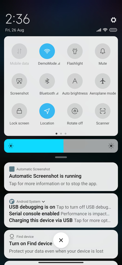 Minimal texture screenshot