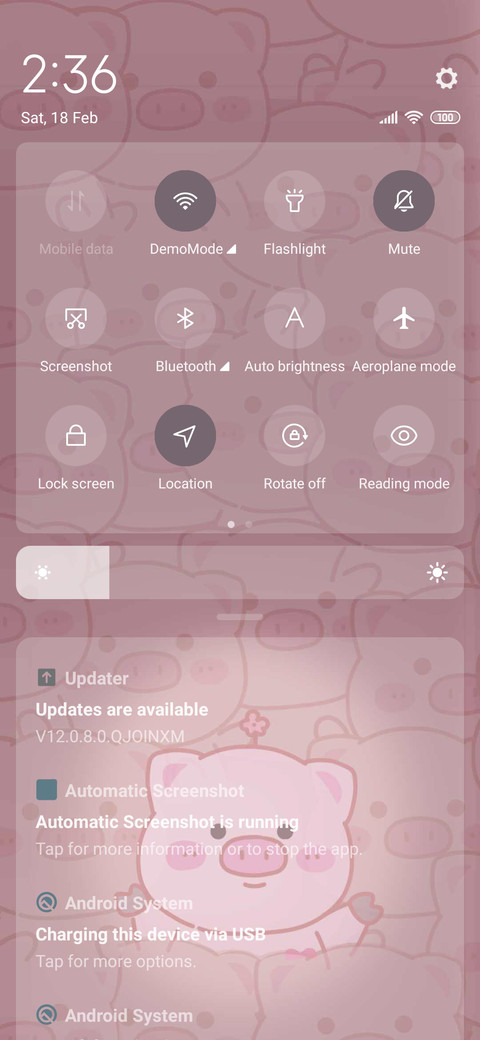 Glowing pig screenshot
