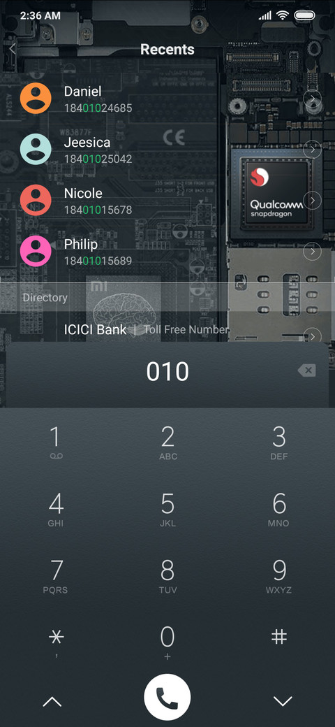 Snapdragon screenshot