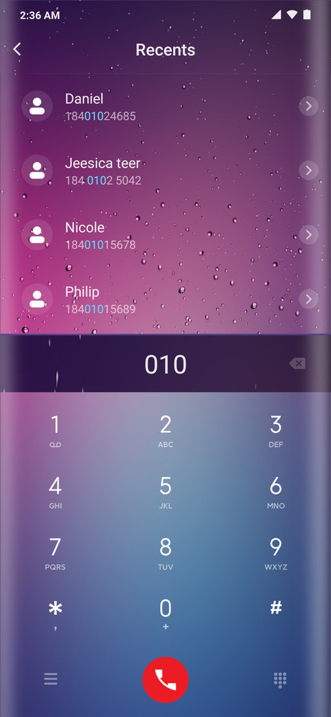 Purple Rain v12 screenshot