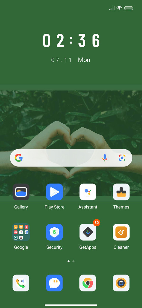 love heart screenshot