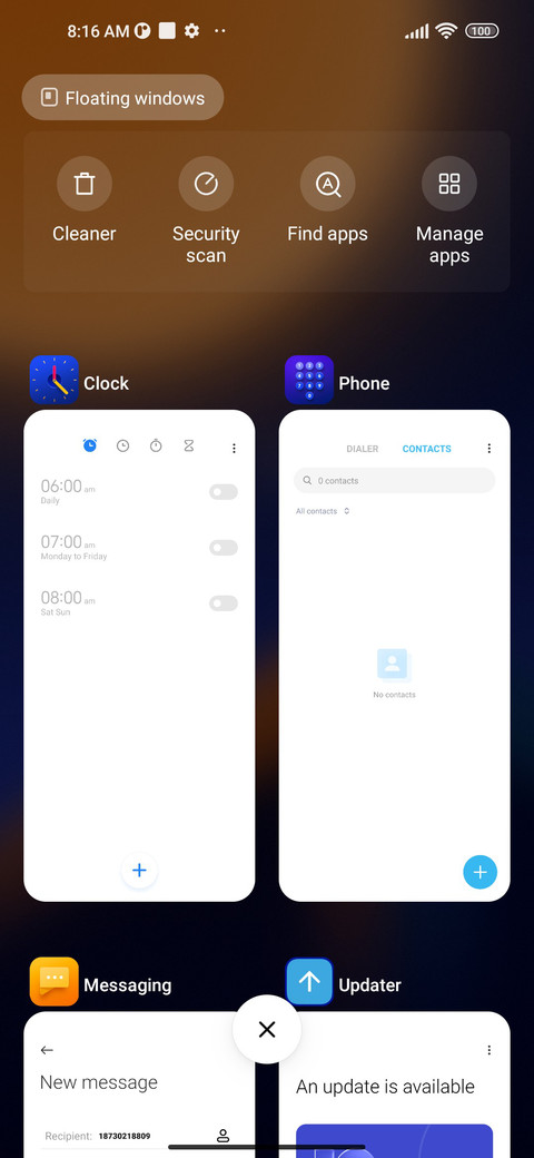 Night screenshot
