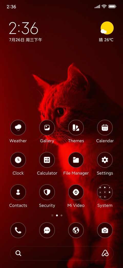 Cat screenshot