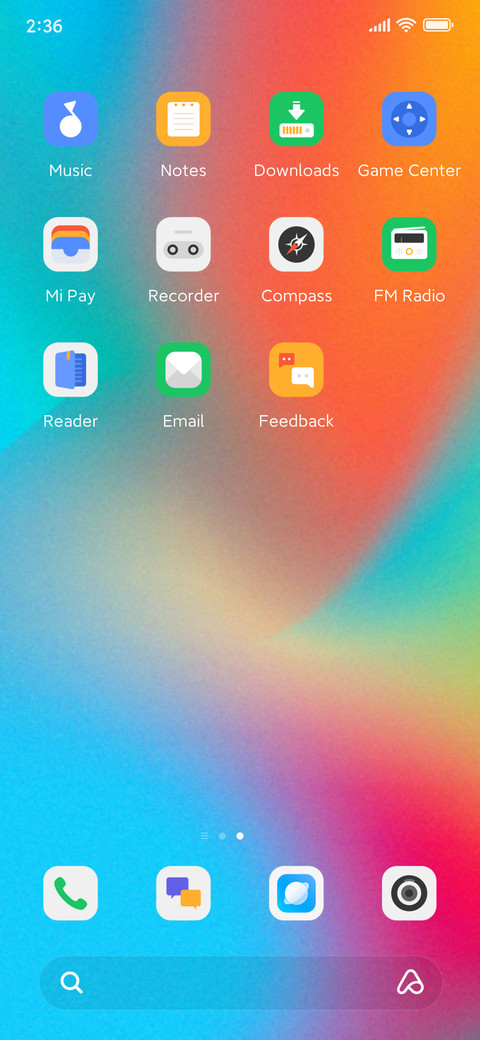 Global colorful screenshot