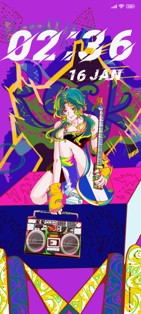 Rock Girl screenshot