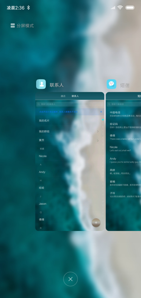 直播动态沙滩多壁纸 screenshot
