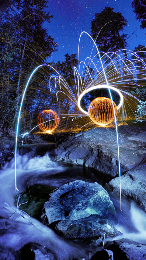 Flowing light and colorful 3 screenshot