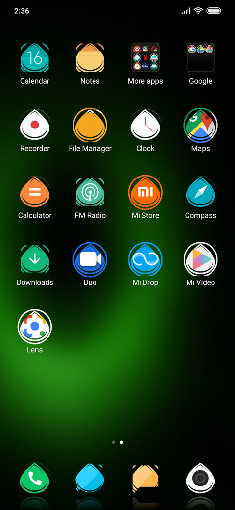 Green Blur_DWM3 screenshot