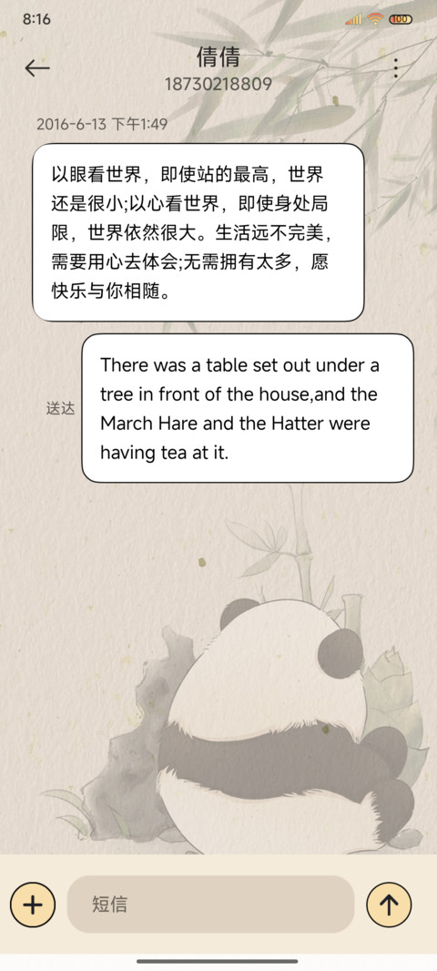 熊猫夏日 国风时辰 screenshot