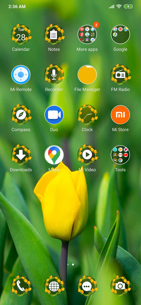 Yellow tulip_3MDS screenshot