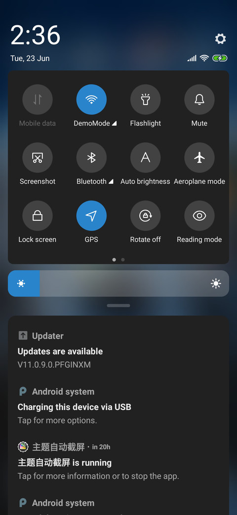 Waterfalls - Dark_3MDS screenshot