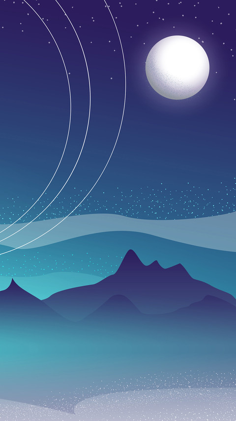 Romantic night sky-04 screenshot