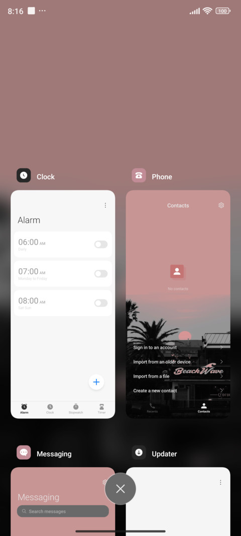 Sunset coconut  screenshot
