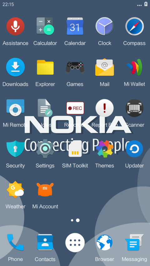 Nokia N73 screenshot