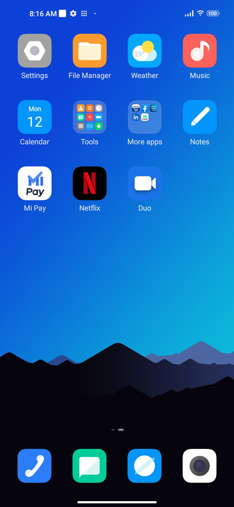 Minimal Screen screenshot