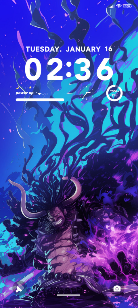 Purple flame screenshot