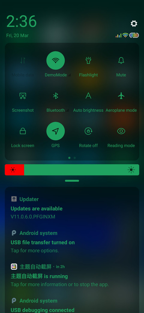 Big Clock v11 Göl Blue screenshot