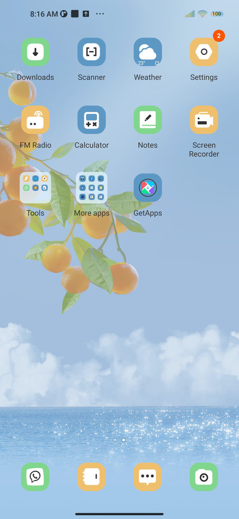 Orange Sea screenshot