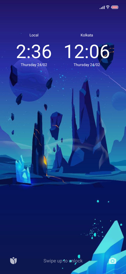 SpaceBlue v13 screenshot