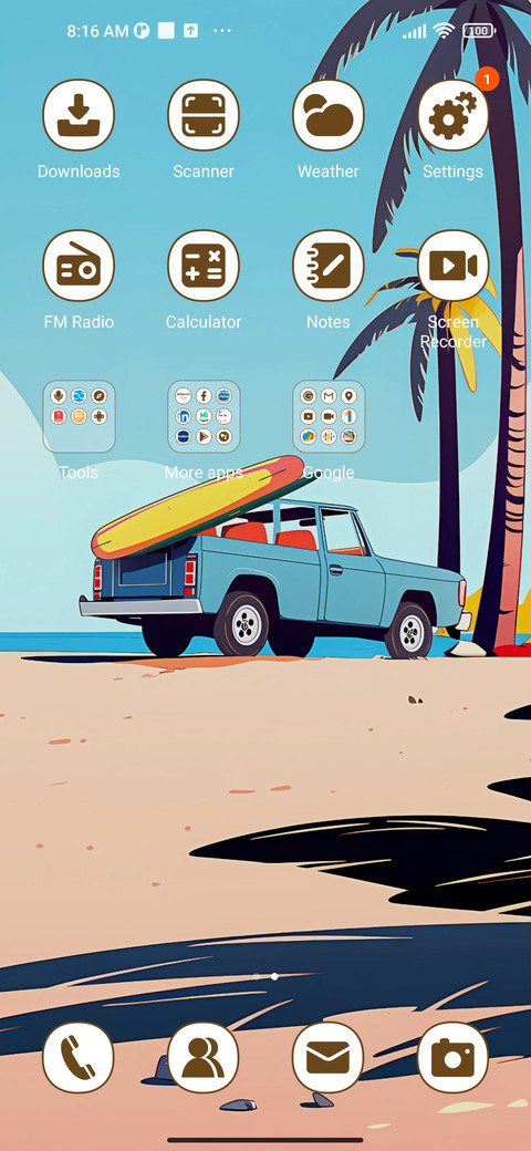 Beach screenshot