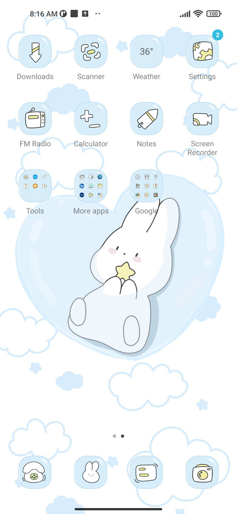 Rabbit BubbleCloud screenshot