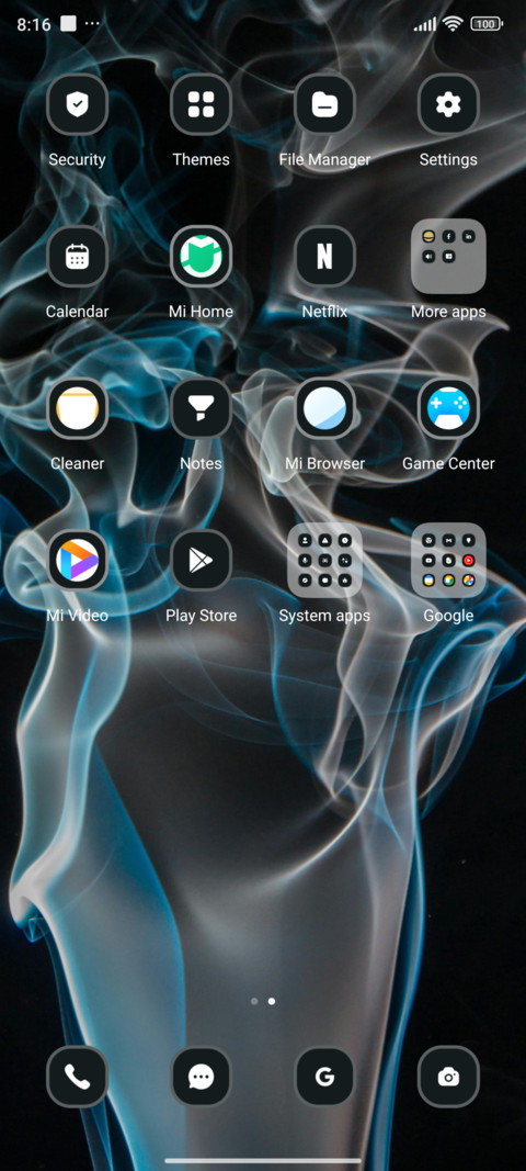 Smoke screenshot
