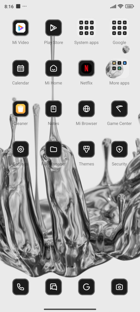 Dark screenshot
