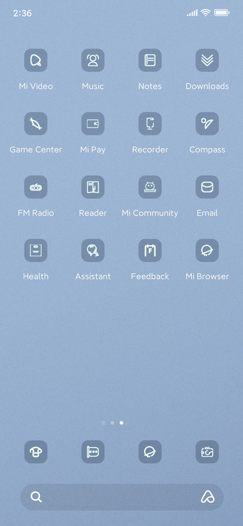 Blue Curve screenshot