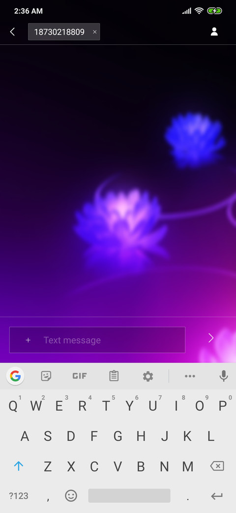 Purple Flowers V2 screenshot