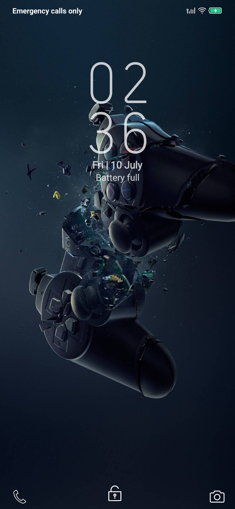 Gamepad screenshot