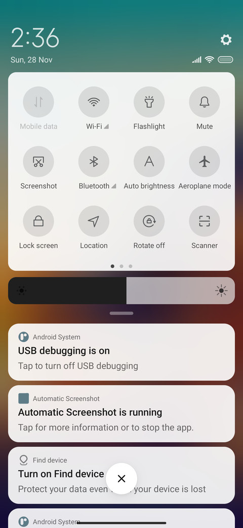 Lights screenshot