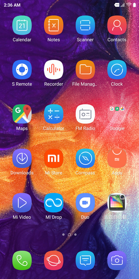 samsung One screenshot
