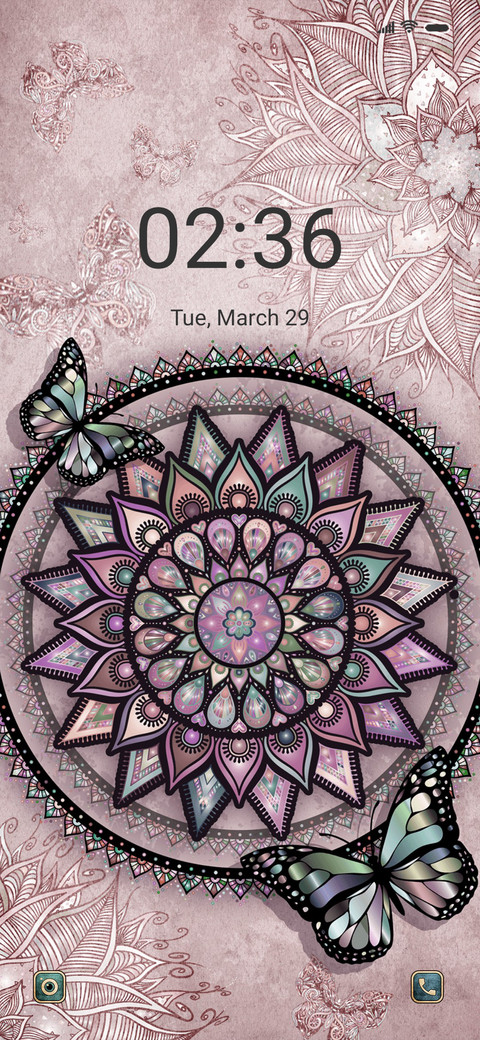Retro flower screenshot