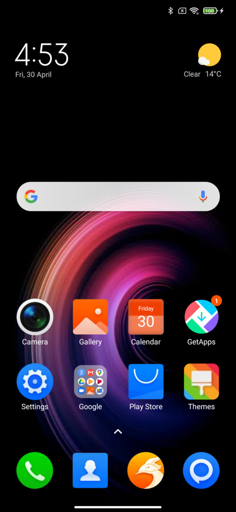 Xos Infinix screenshot