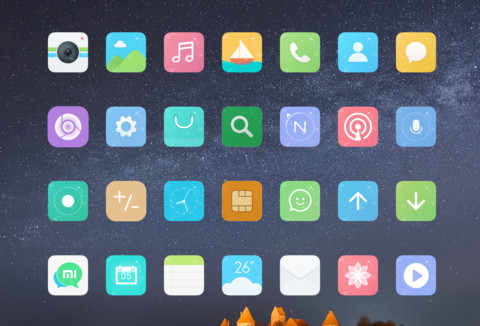 Starry_Sky(动态流星+充电动画) screenshot