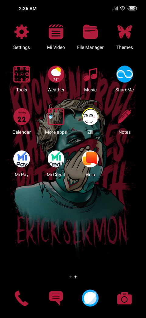 Indie rock screenshot