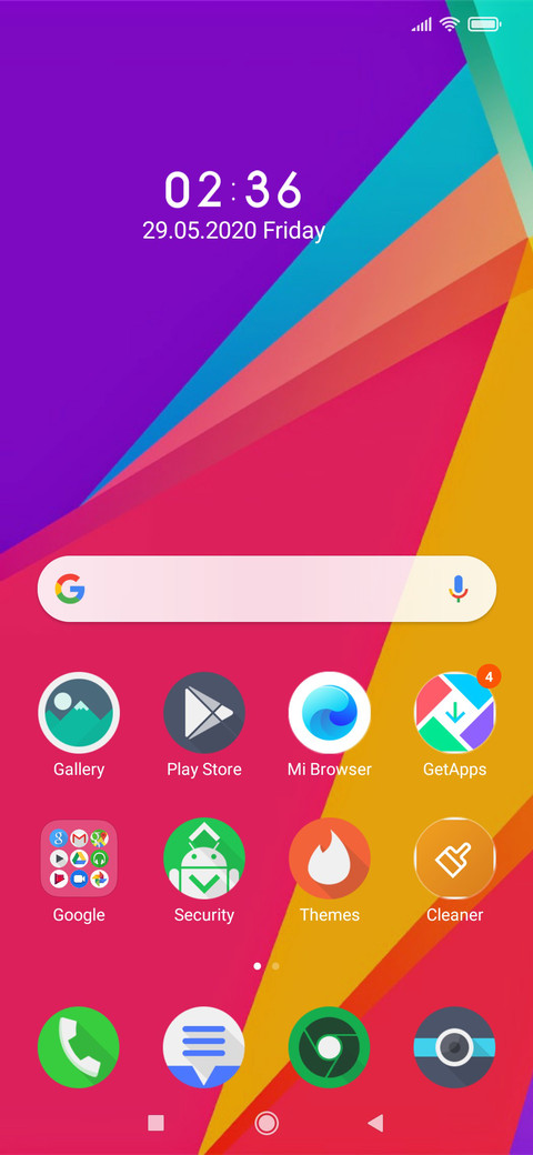 COLOR OS v1 screenshot