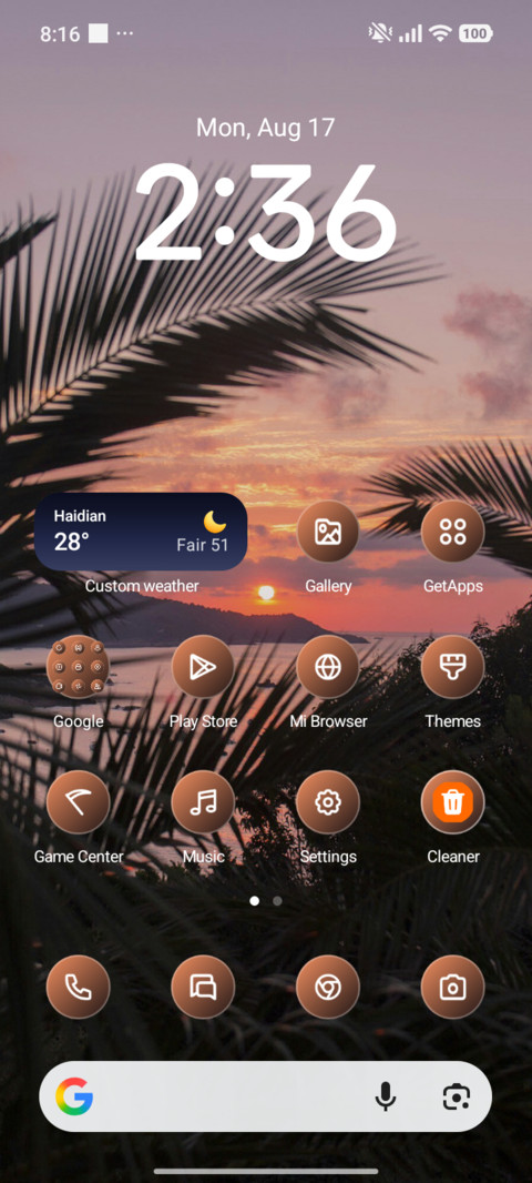 Palm Dusk screenshot