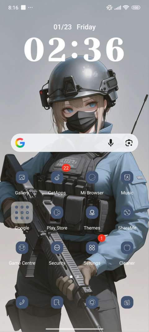 Soldier Girl screenshot