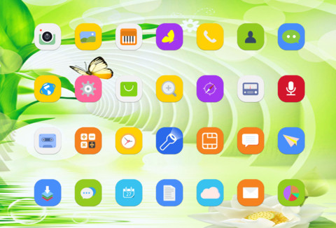 绿竹白荷 screenshot
