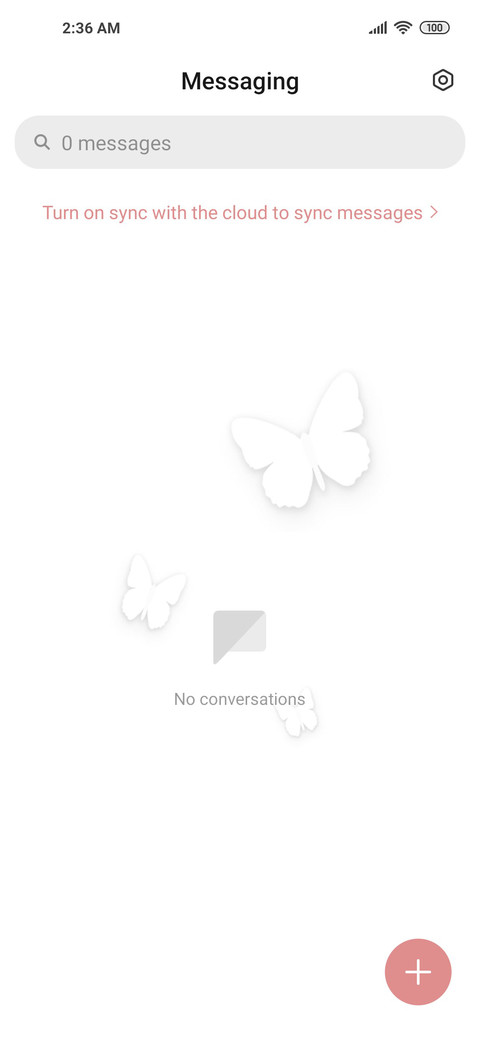 cloud butterfly screenshot