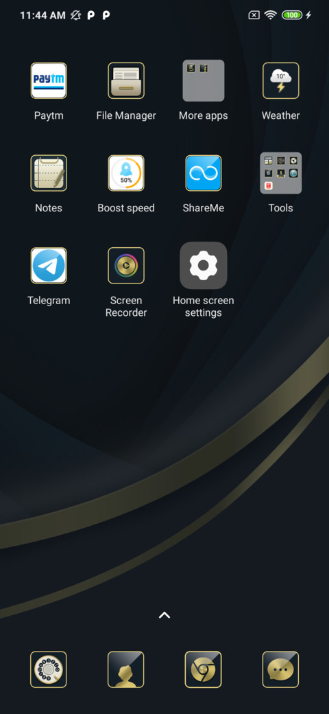 Classic clock screenshot