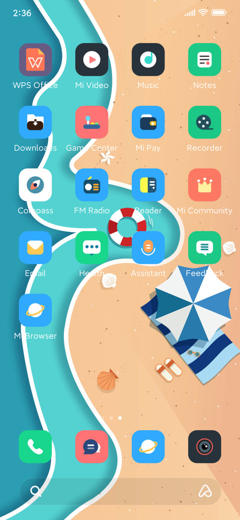 Sea beach screenshot
