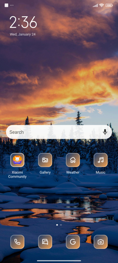 Snow Tree screenshot