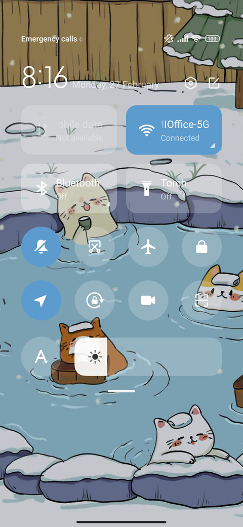 Hot spring cat screenshot