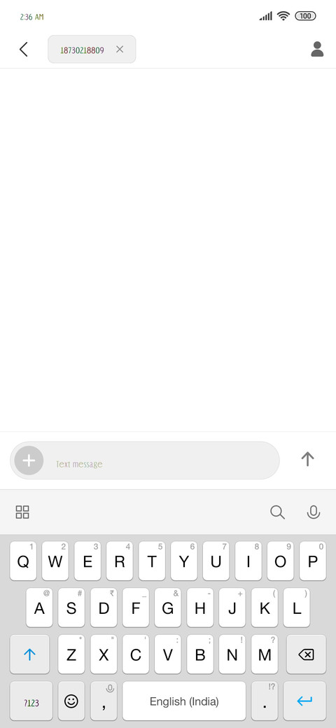 Flashing screenshot