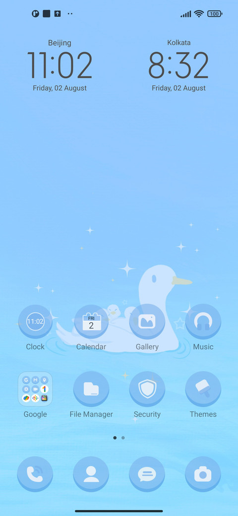Duck in Lake screenshot