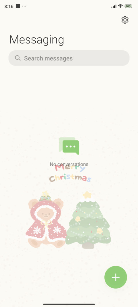 Christmas bear screenshot
