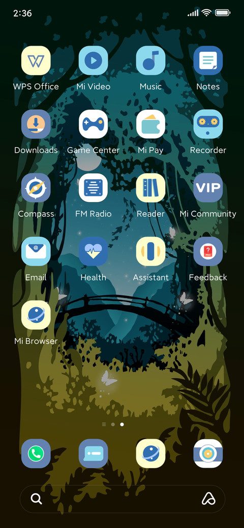 Paper art screenshot