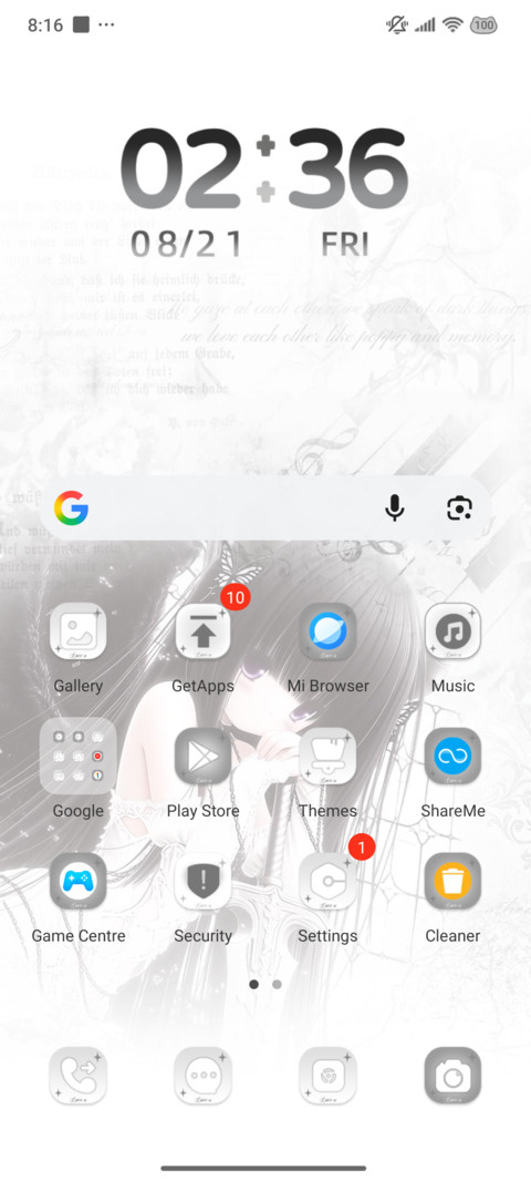 Grey Sonnet screenshot
